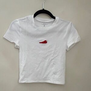Hot pepper baby tee- Abercrombie & fitch